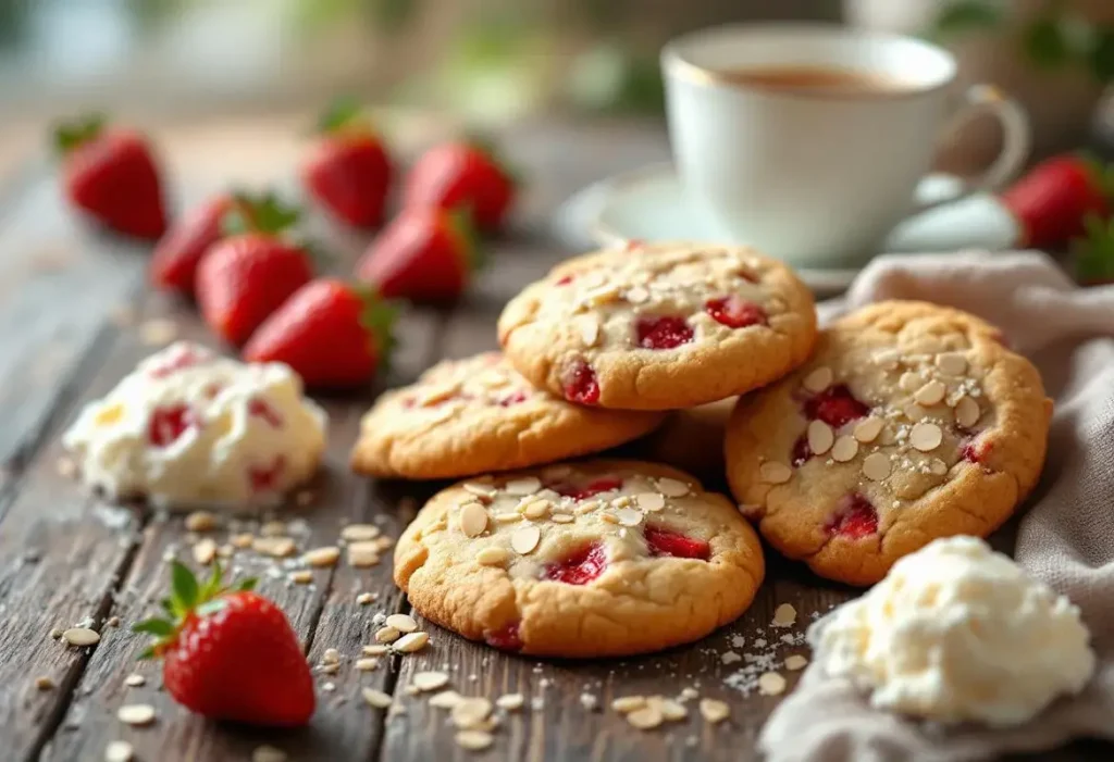 « C’est une dinguerie » Oubliez les cookies au chocolat : cette version à la fraise est addictive !.jpg