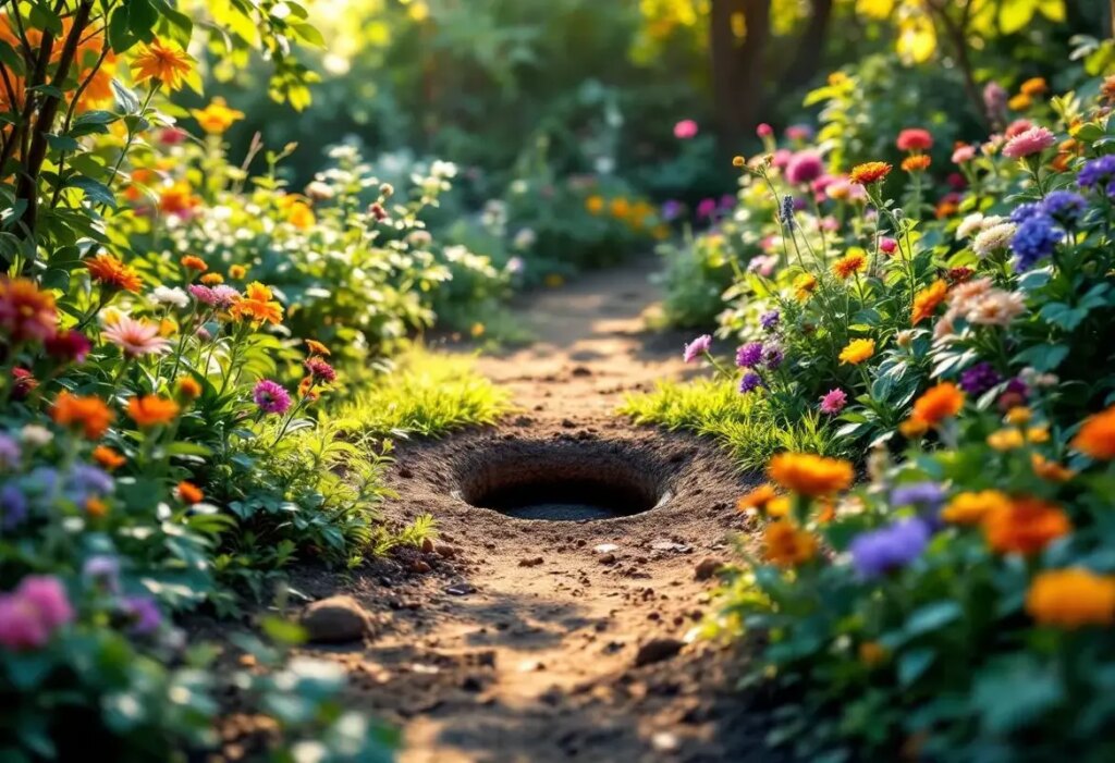 Attention à ce trou dans le jardin : « c’était un nid de serpent ».jpg