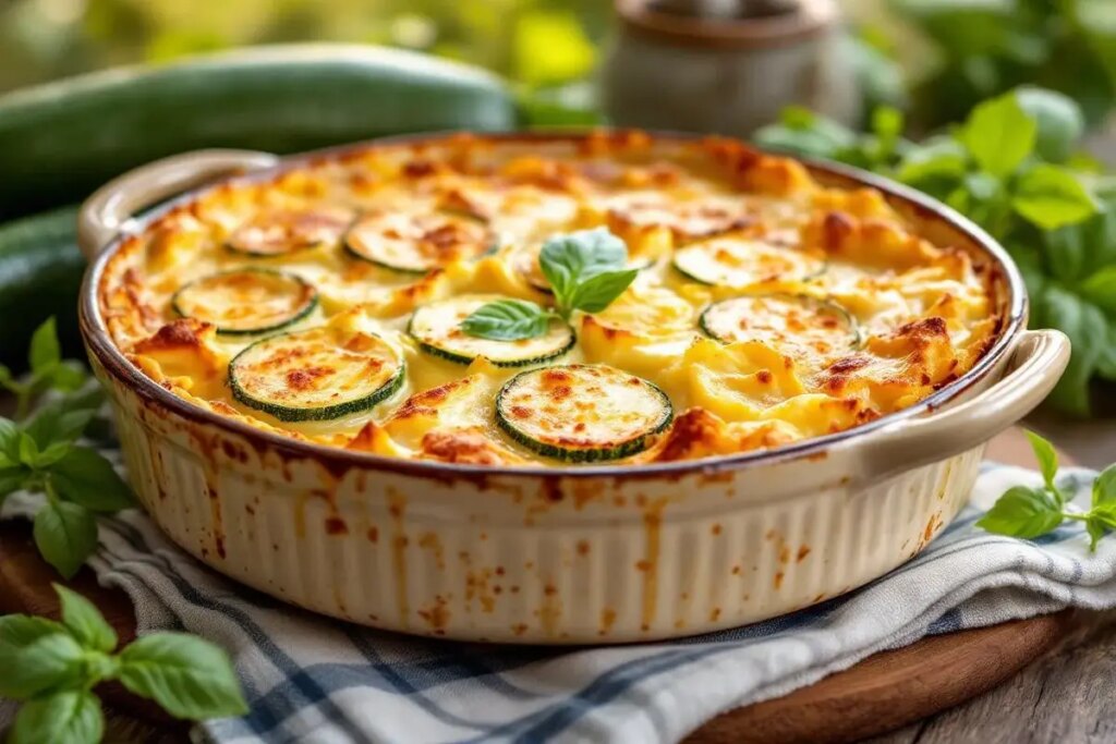 Je fais ce gratin de courgettes dès qu’il fait chaud : rapide, savoureux et parfait pour l’été.jpg