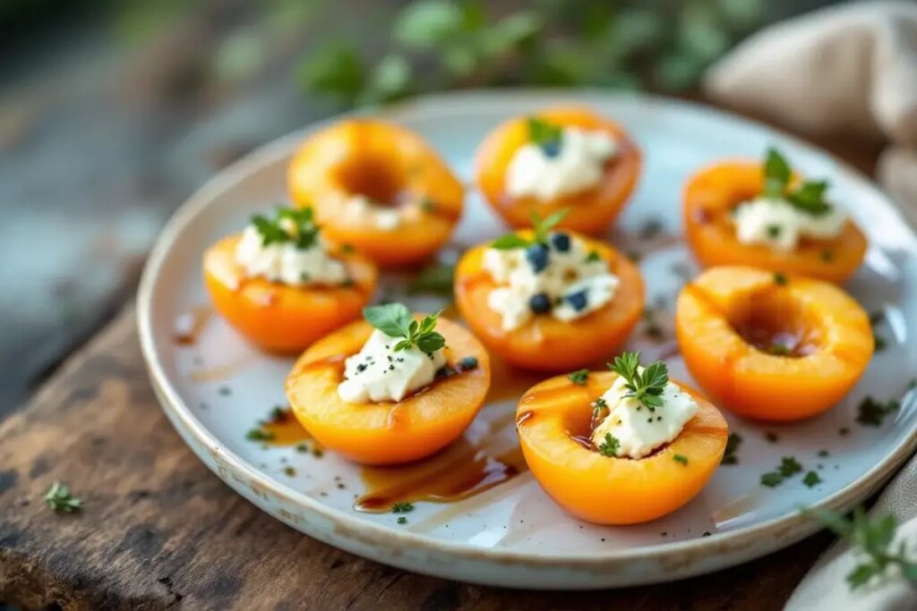 « Je les sers à tous mes invités l’été » : ces abricots au fromage font fureur en apéritif.jpg