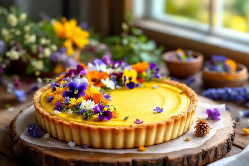 « On me demande toujours si c’est vraiment comestible » : cette tarte aux fleurs fait sensation.jpg