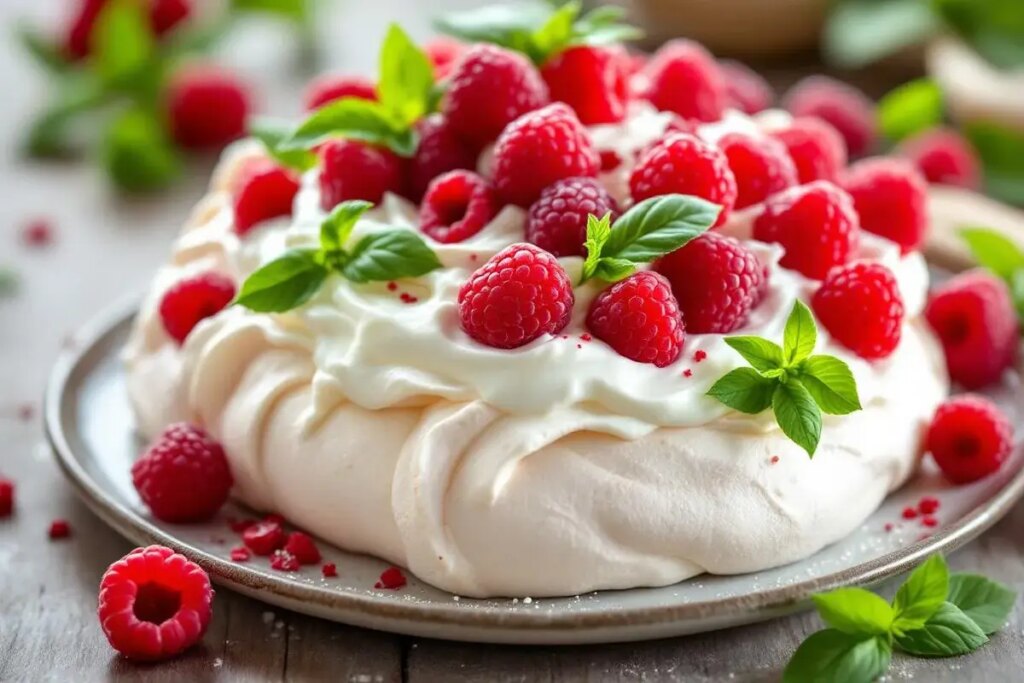 Pavlova framboise basilic : voici comment réaliser cette délicieuse recette étape par étape.jpg