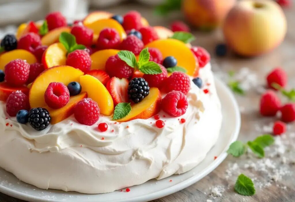 « Toujours un succès » : la pavlova express aux fruits qui fait sensation à chaque fois (prêt en 10 min).jpg
