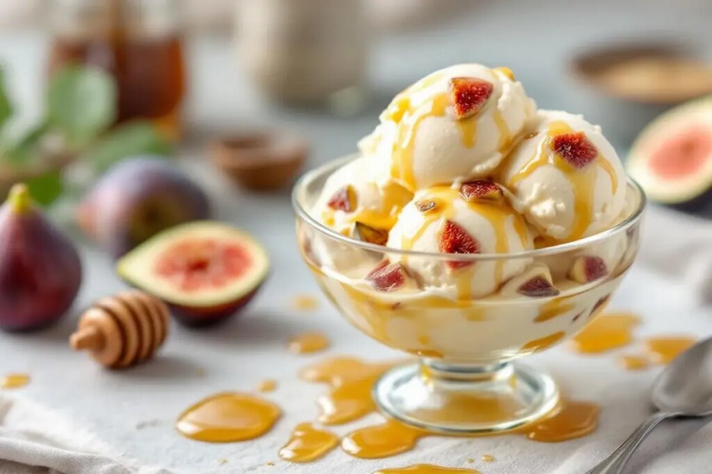 Je ne fais plus de dessert sans cette glace yaourt-miel-figues : 5 minutes et Insta en raffole.jpg